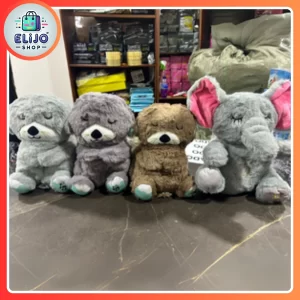 Peluche, Nutria y Elefante control ansiedad