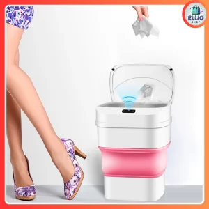 Basurero Automático Plegable con Sensor de Movimiento
