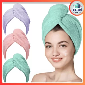 Toalla Para Cabello En Microfibra